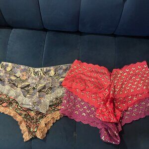 (4) Lingerie Panties